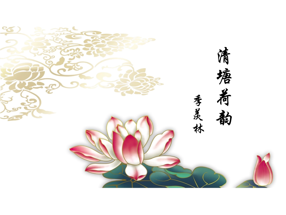 清塘荷韵课件_第1页