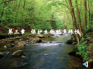 保护生物的多样性