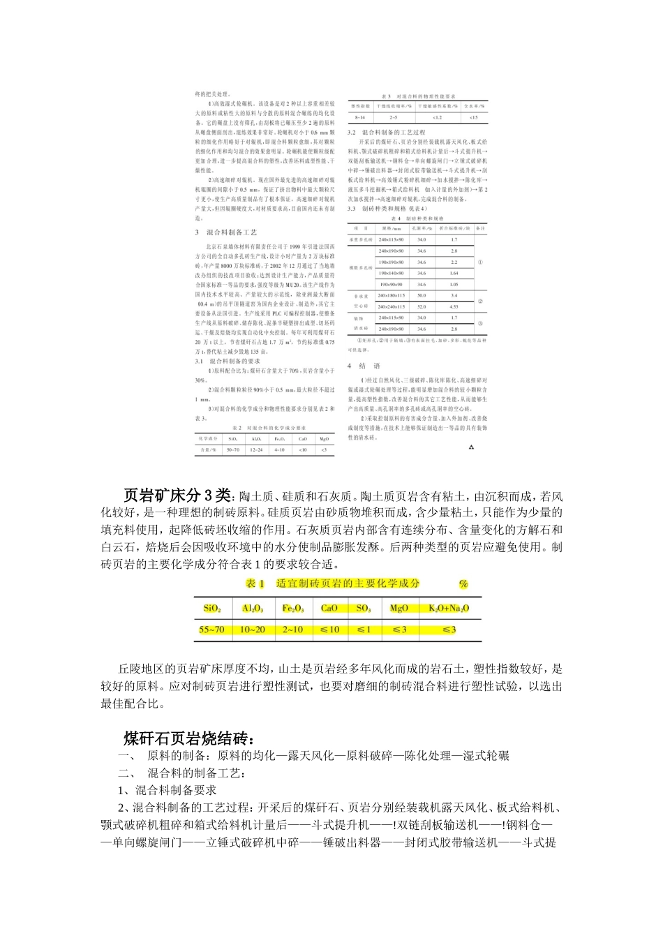 非承重烧结页岩空心砖_第3页