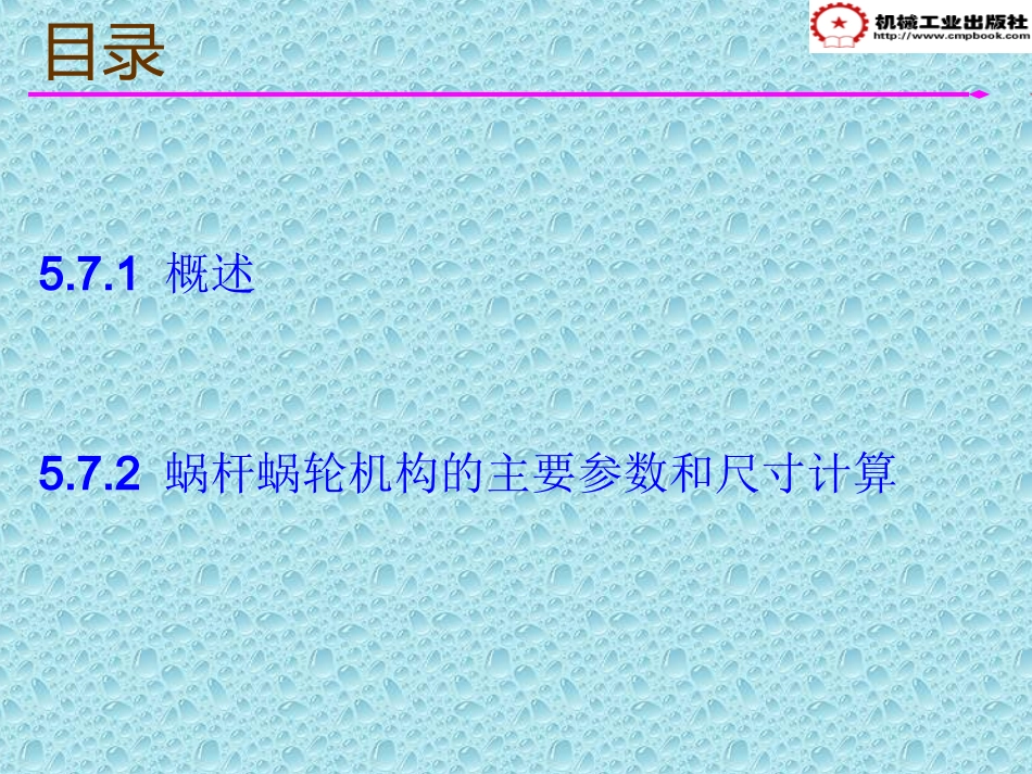 蜗杆传动机构_第2页