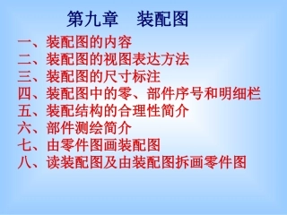装配图的内容(20110406013605)