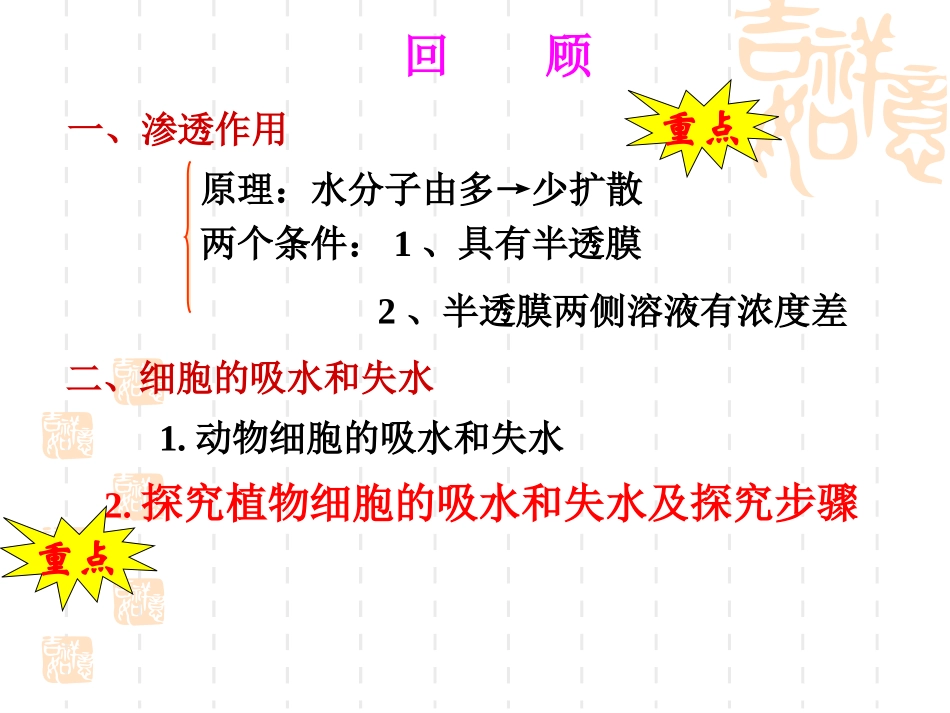 生物：《生物膜的流动镶嵌模型》课件_第1页