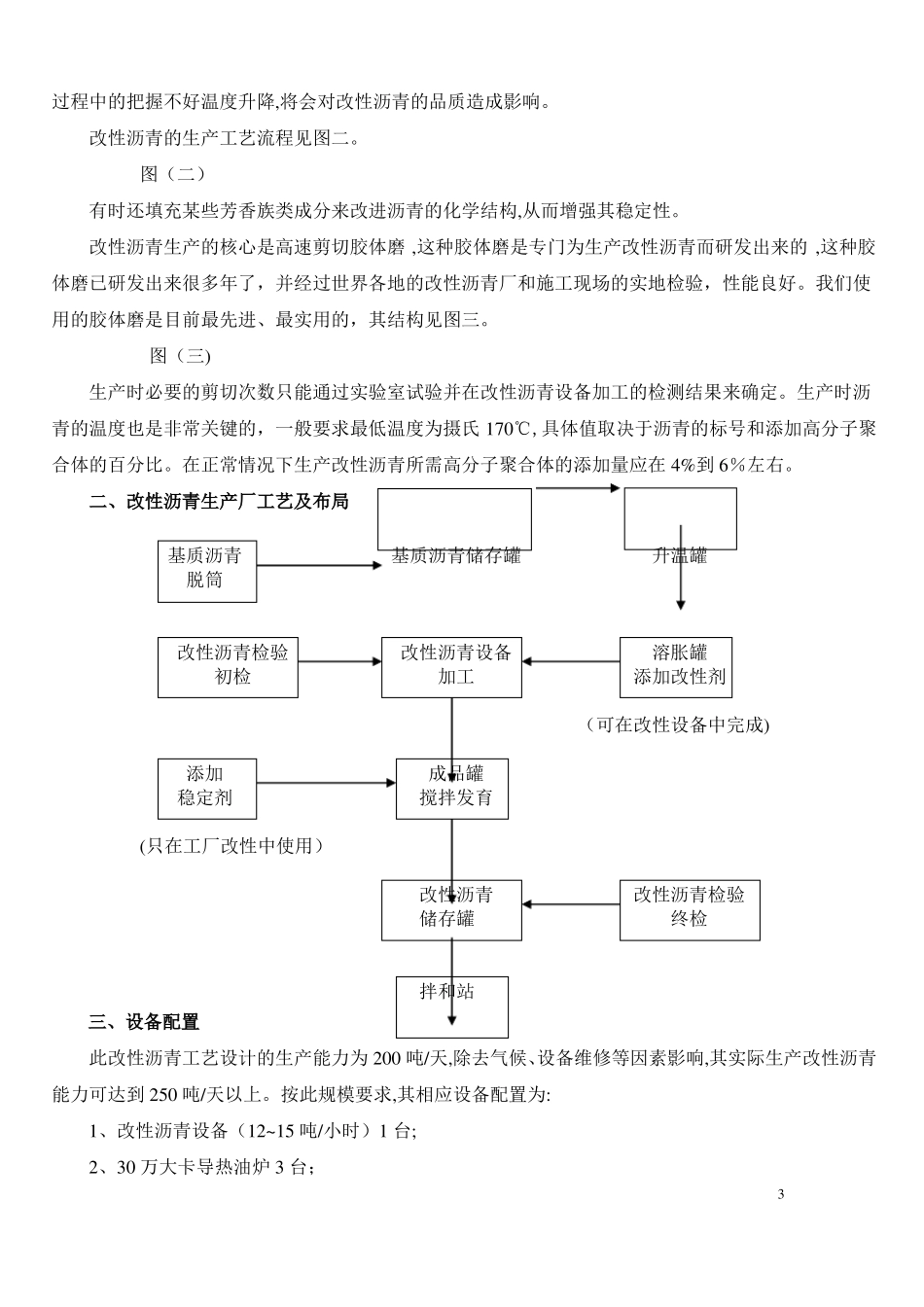改性沥青技术及生产工艺方案介绍_第3页