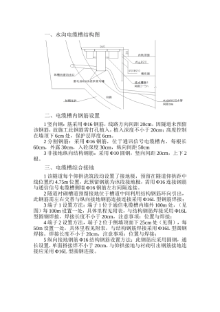电缆槽技术交底