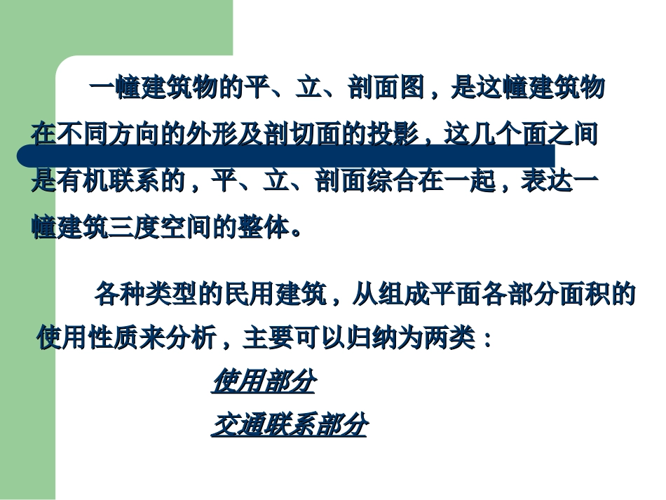 房屋第2篇第1章建筑平面功能分析和平面组合设计_第3页