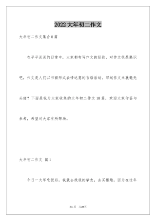 2024大年初二作文_67