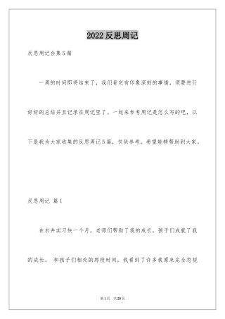 2024反思周记_178