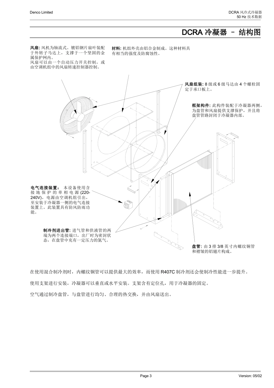 风冷式冷凝器技术资料_第3页