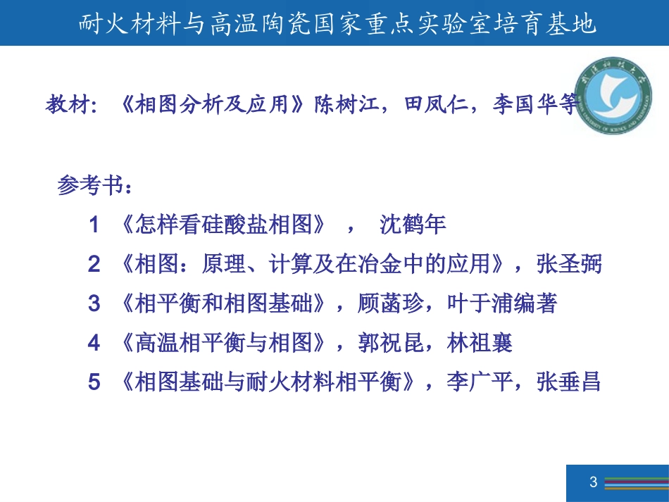 相图基础(武汉科技大学) (1)_第3页