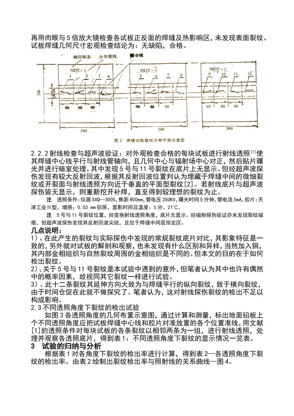 射线裂纹检出角的探讨(带图)_第2页