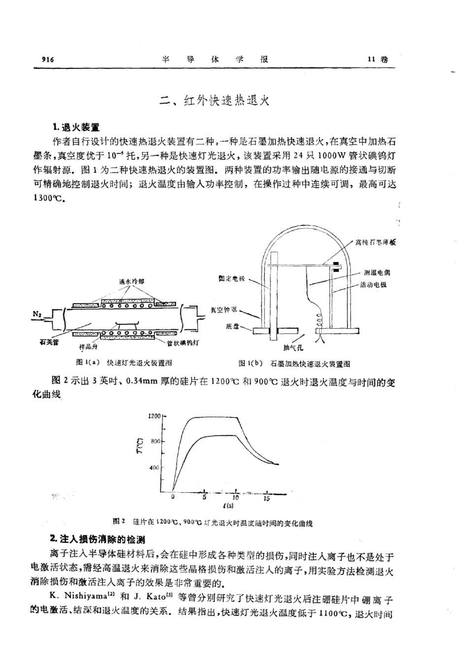 离子注入快速热退火制造类视见函数光电探测器_第2页