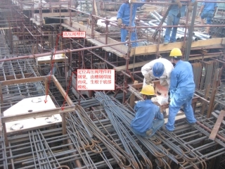 核电厂TG埋件现场施工照片 20110511