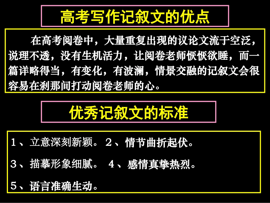优秀记叙文的标准_第1页