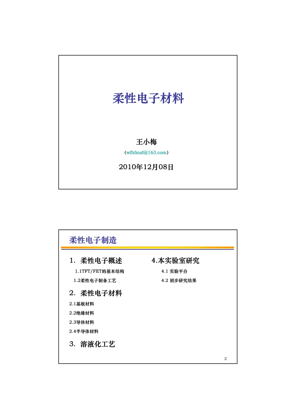 柔性电子材料专题_王小梅_第1页