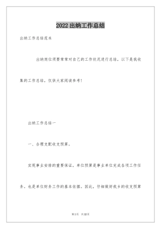 2024出纳工作总结_63