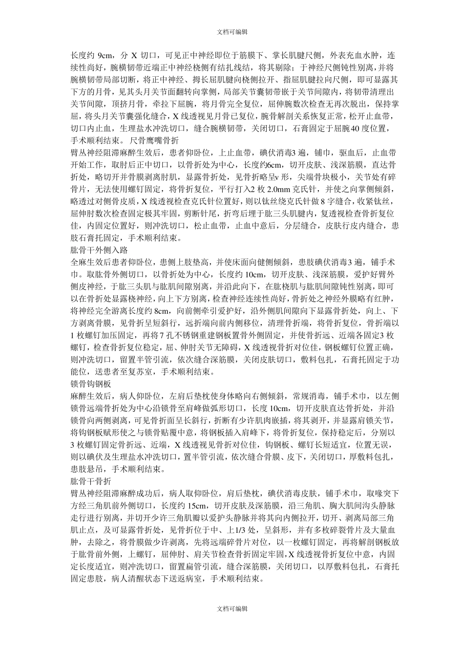 骨科常见手术记录_第2页