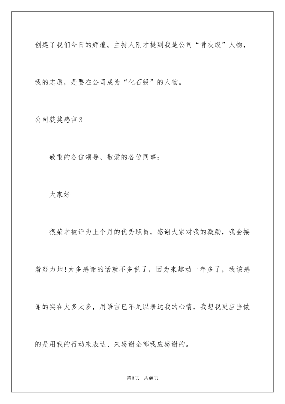 2024公司获奖感言_1_第3页