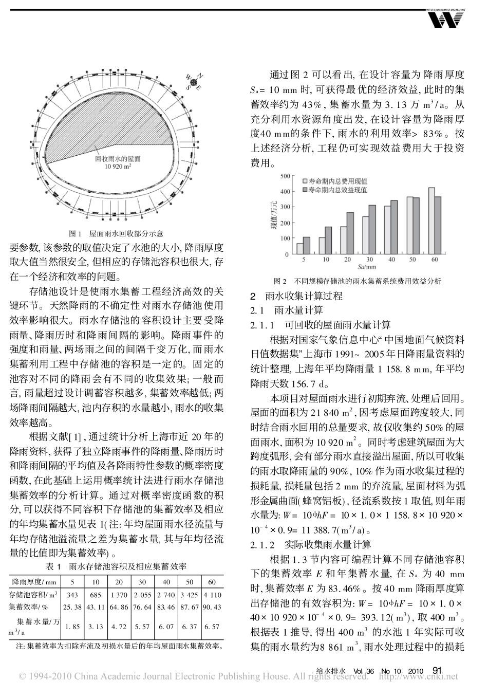 世博文化中心屋面雨水收集利用介绍_第2页