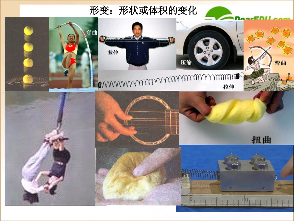 高中物理：《形变与弹力》课件(鲁科版必修1)_第2页