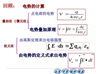 第四讲 静电场中的导体