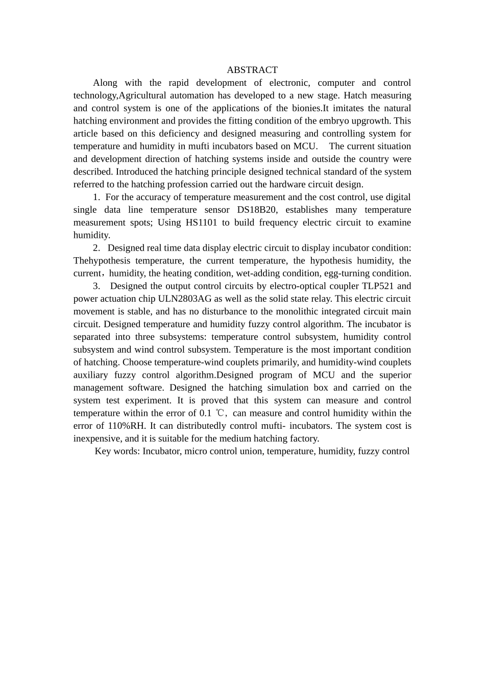 基于单片机的孵化箱温湿度控制_第2页