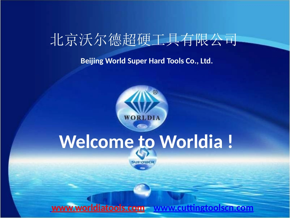 沃尔德公司介绍-2012-《1》_第1页