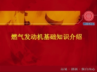 燃气发动机基础