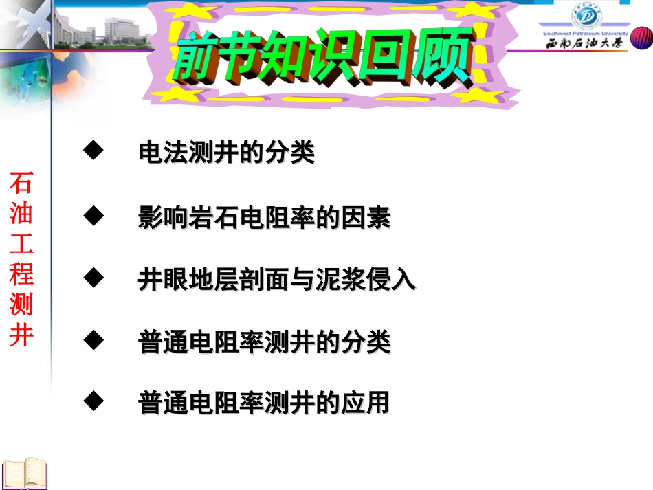 石油工程测井4_第1章电法测井-1.3侧向电阻率测井_第3页