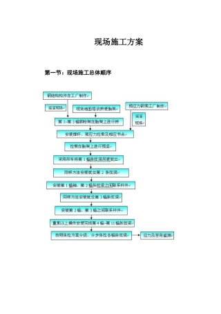 钢结构屋面现场施工方案