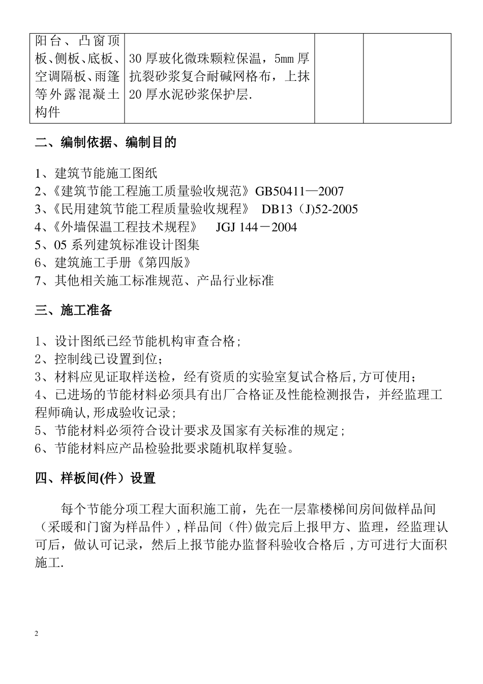 建筑节能工程施工组织设计_第2页