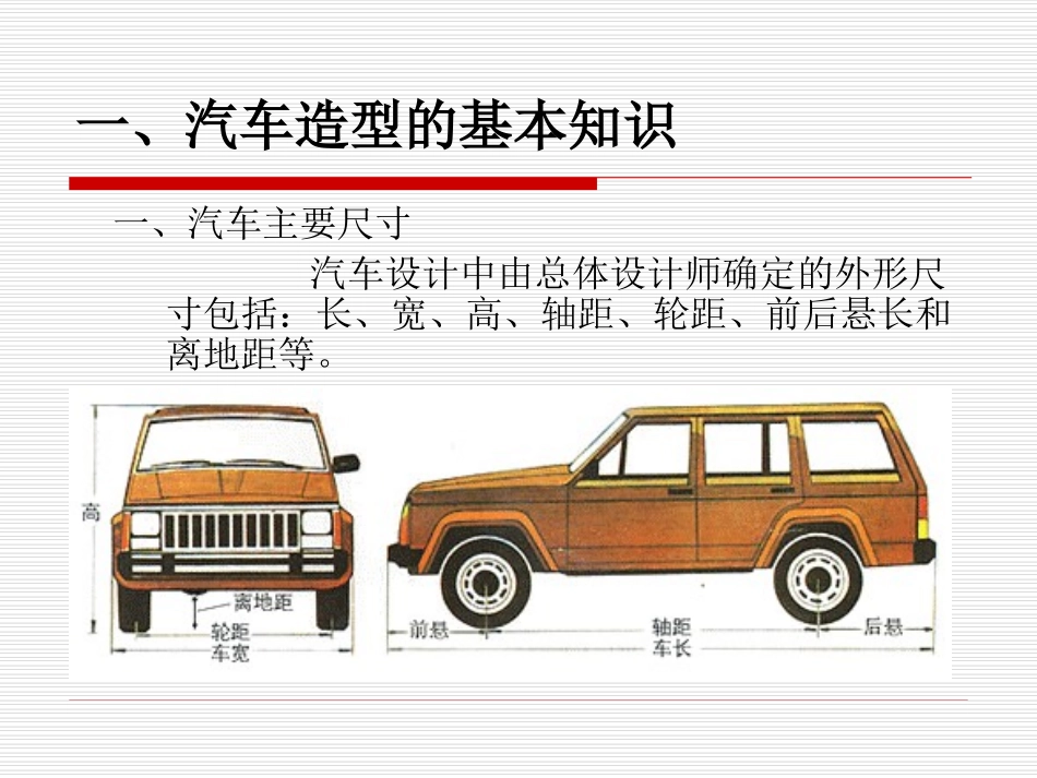 一、汽车造型的基础_第1页