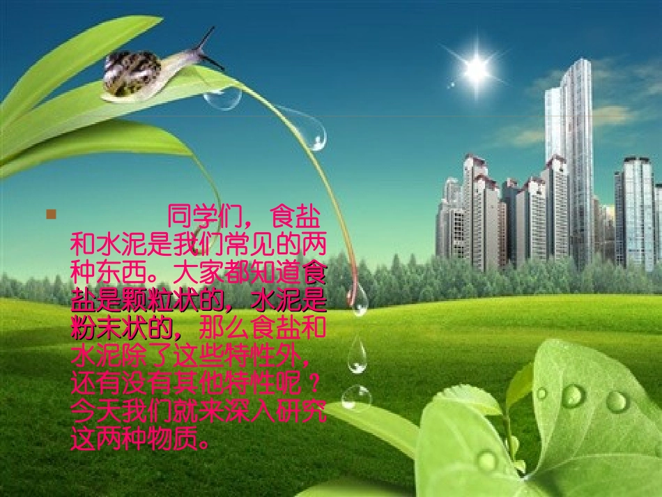 青岛版六年级科学食盐和水泥_第2页