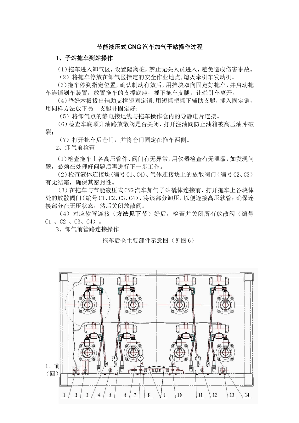 节能液压式CNG汽车加气子站操作过程_第1页