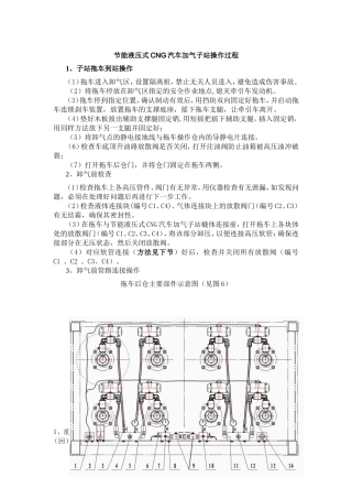 节能液压式CNG汽车加气子站操作过程