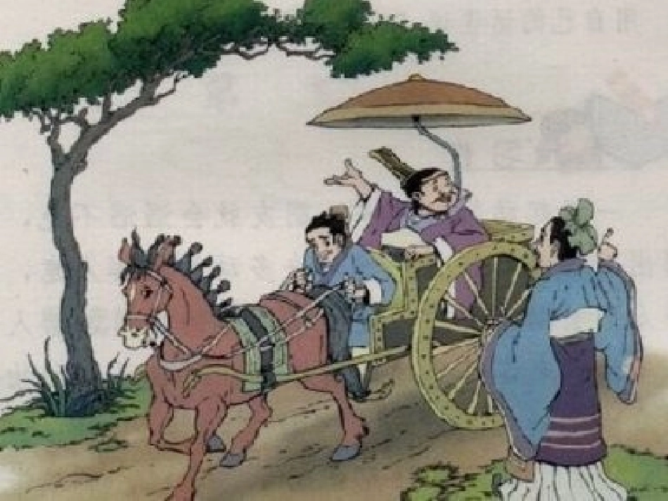 新课标人教版语文三年级下册《寓言两则》之《南辕北辙》课件_第1页