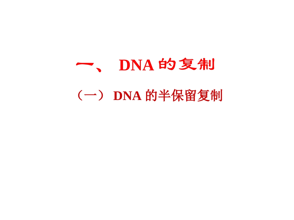 生物化学第34章DNA的复制和修复_第2页