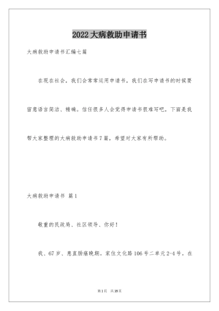 2024大病救助申请书_28