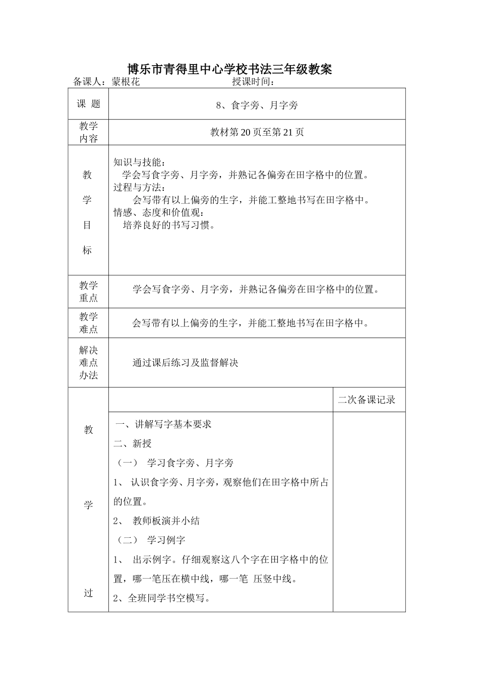 食字旁月字旁_第1页