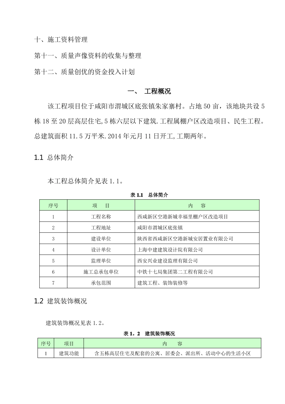 装饰装修工程质量策划方案_第2页