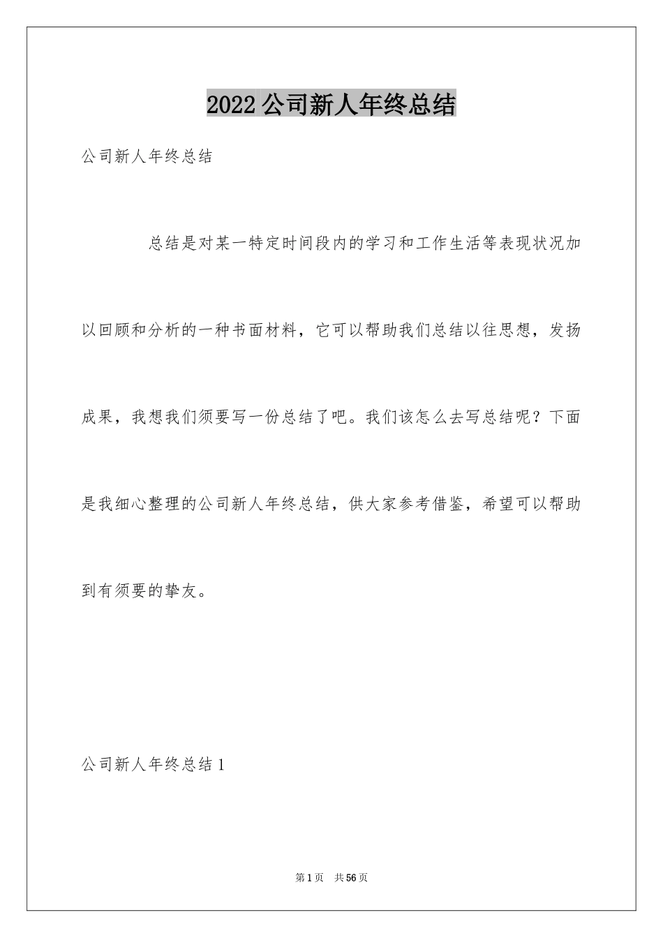 2024公司新人年终总结_14_第1页