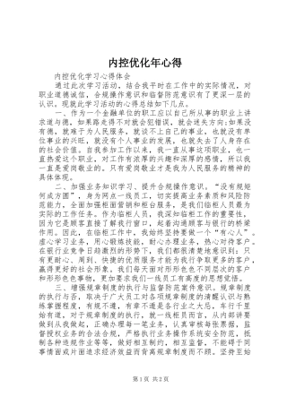 内控优化年心得_2