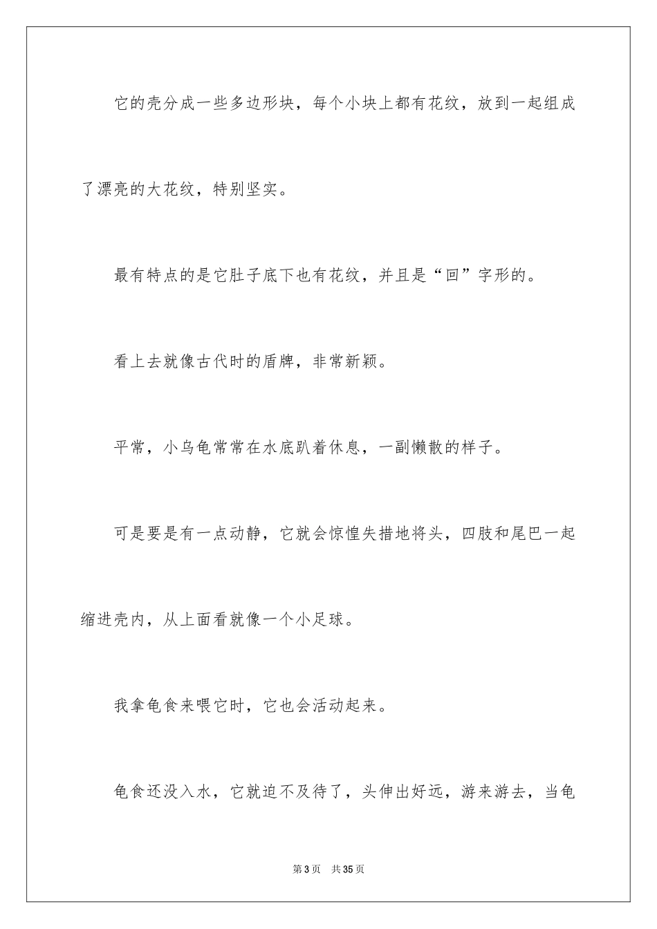 2024六年级写物作文_25_第3页