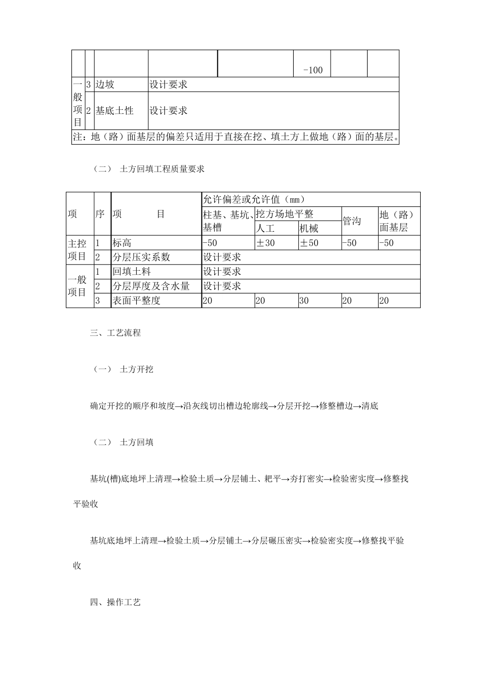 土方开挖和回填土工程施工技术_第3页