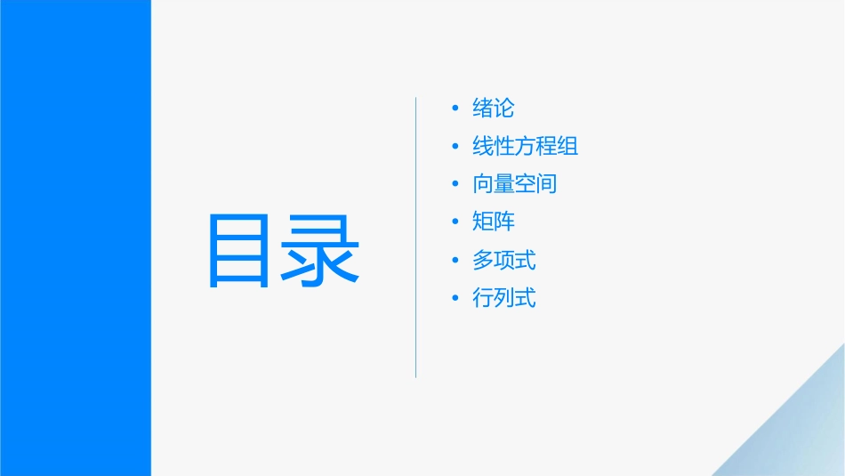 高等代数【北大版】课件_第2页