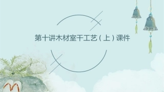 第十讲木材室干工艺(上)课件