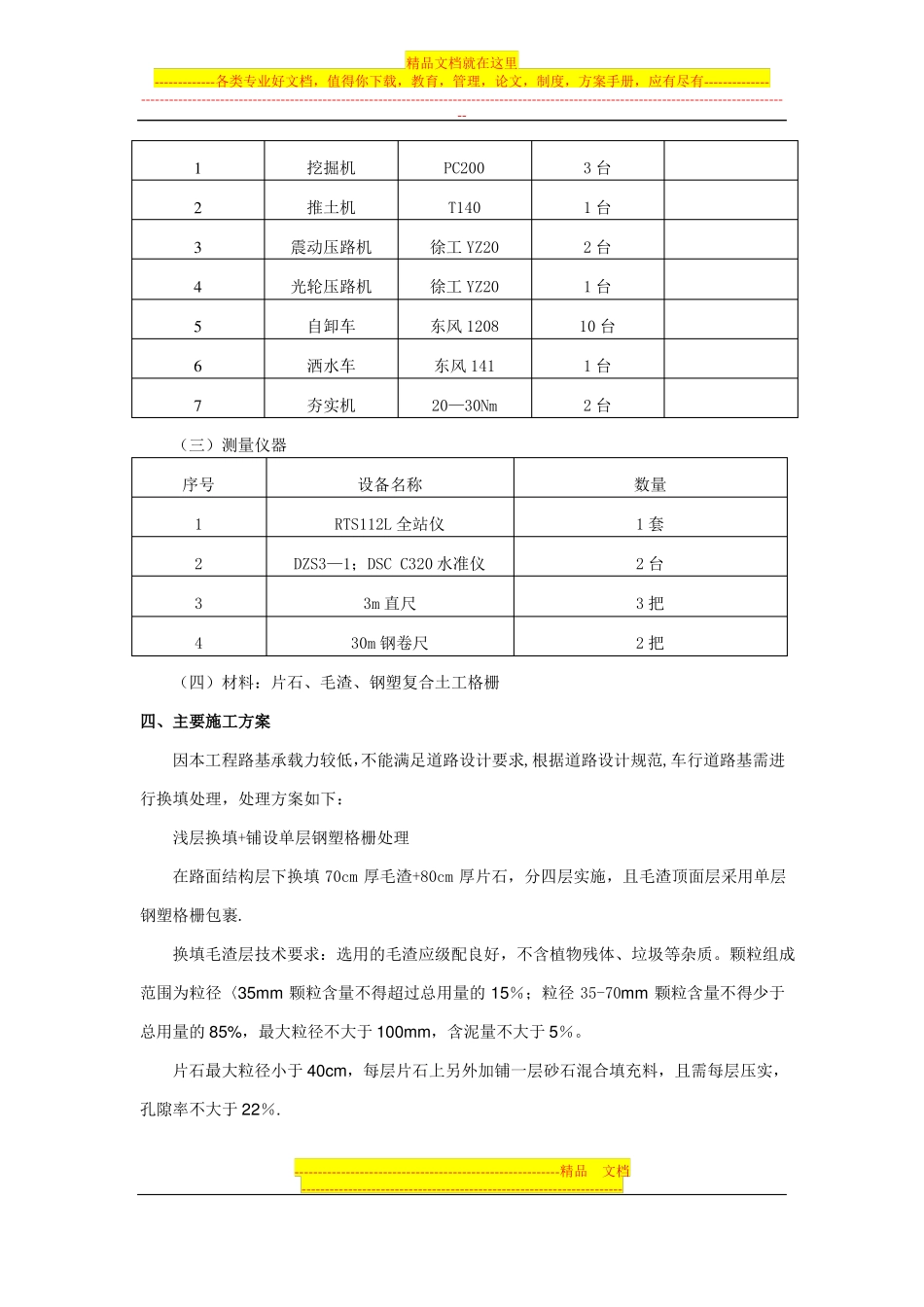 道路工程路基专项施工方案_第3页