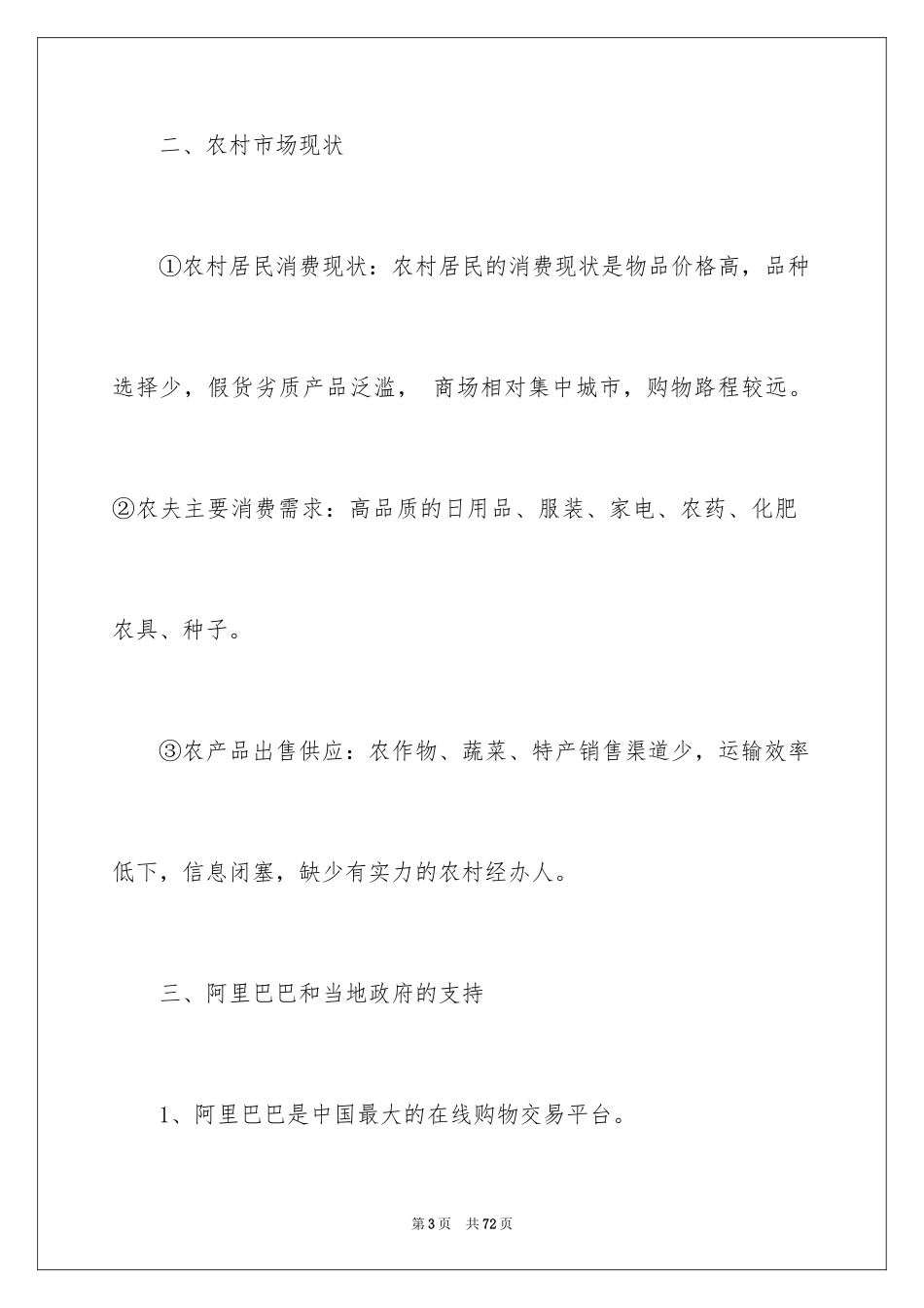 2024农村淘宝计划书_1_第3页