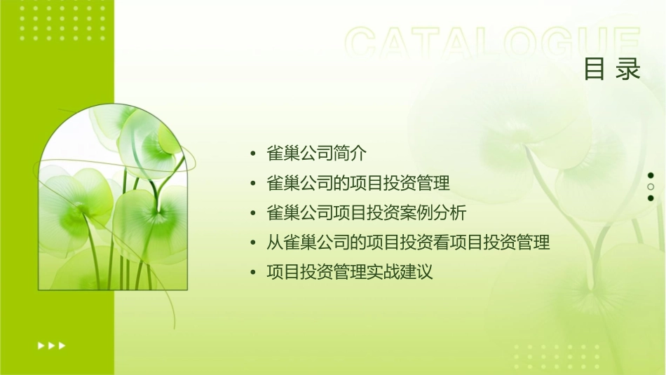 项目投资管理案例雀巢公司课件_第2页