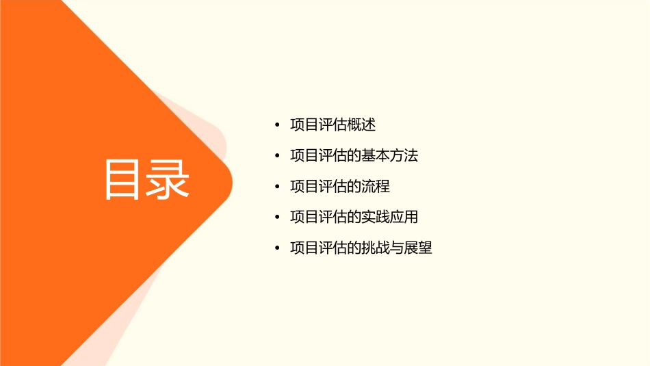 项目评估理论与实务课件_第2页