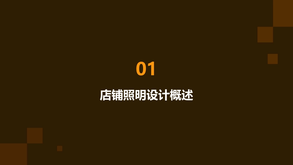 高端灯光设计师之店铺照明设计课件_第3页